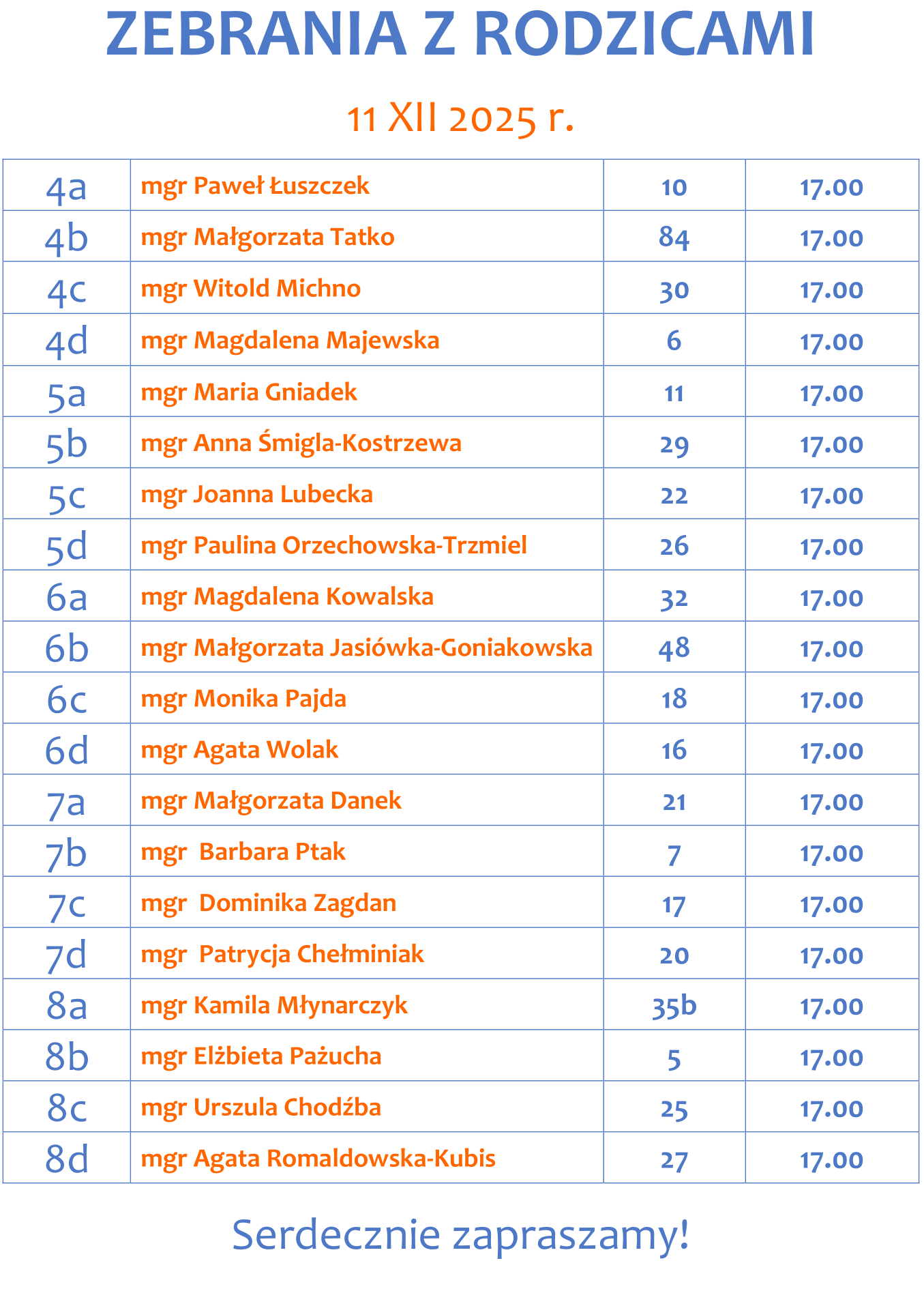 ZEBRANIA i KONSULTACJE DLA RODZICÓW – 11.12.2025-2